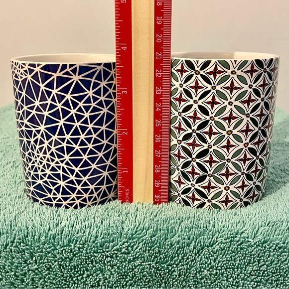 L’Or de Seraphine Varansi Zoe Pattern Ceramic Jars Decorative Patterns - Picture 8 of 10